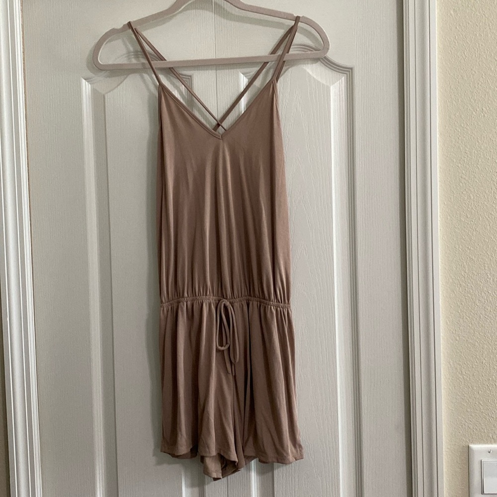 Pink Lily romper